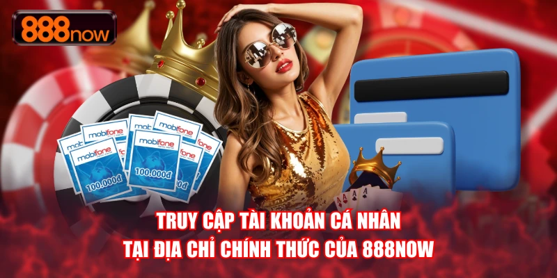 Truy cập vào account cá nhân khi cập nhật link chính thức